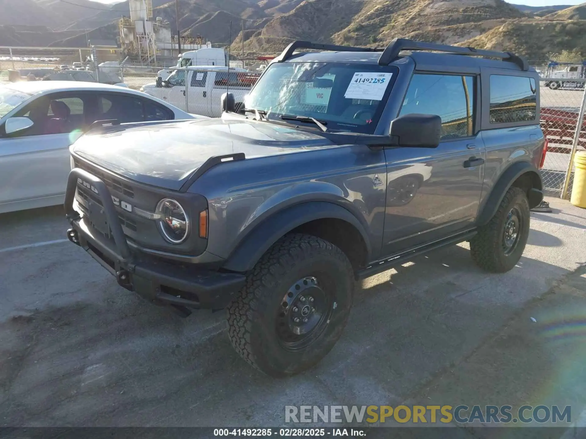 2 Photograph of a damaged car 1FMDE5CH4PLB60825 FORD BRONCO 2023
