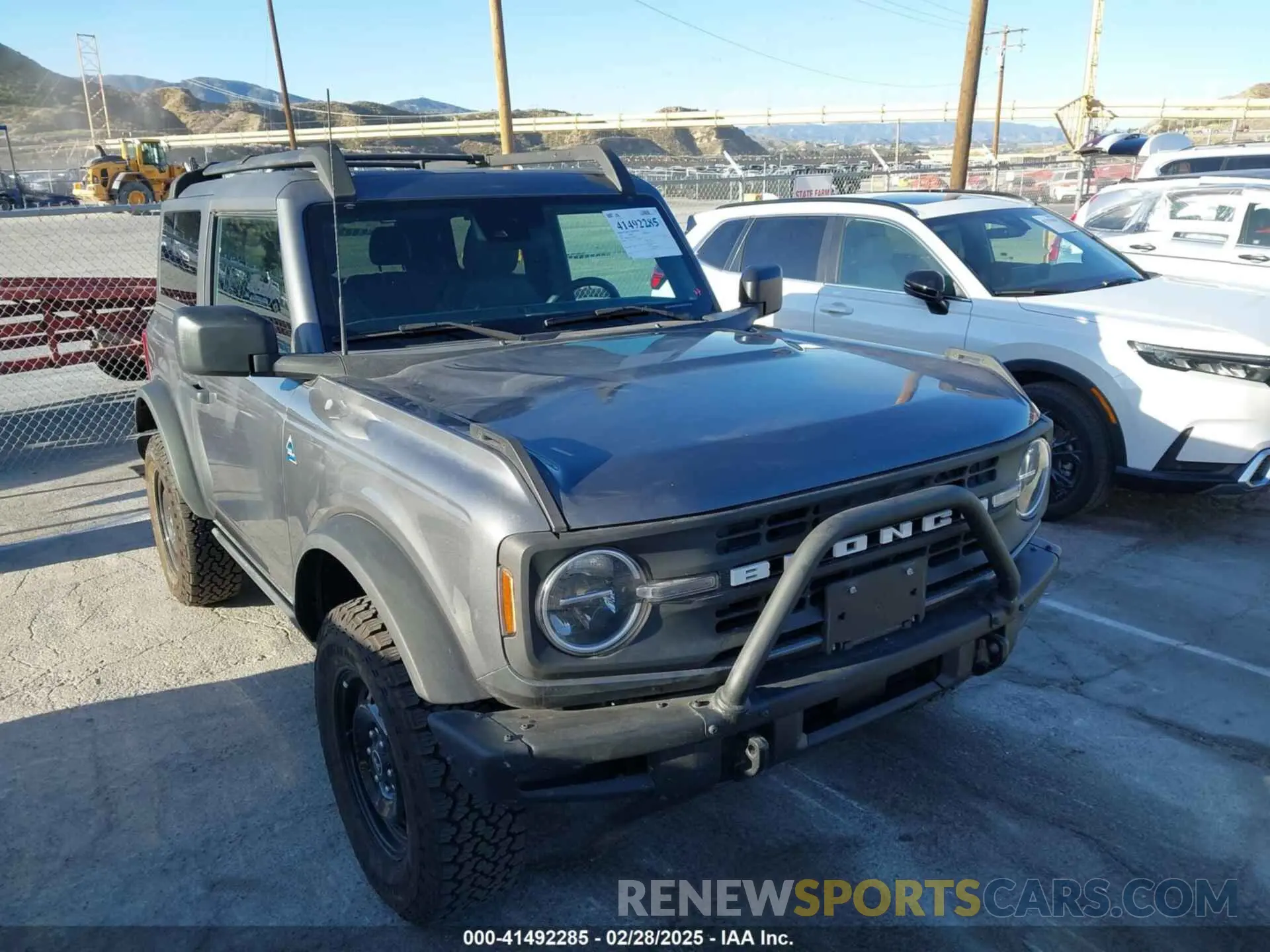 6 Photograph of a damaged car 1FMDE5CH4PLB60825 FORD BRONCO 2023