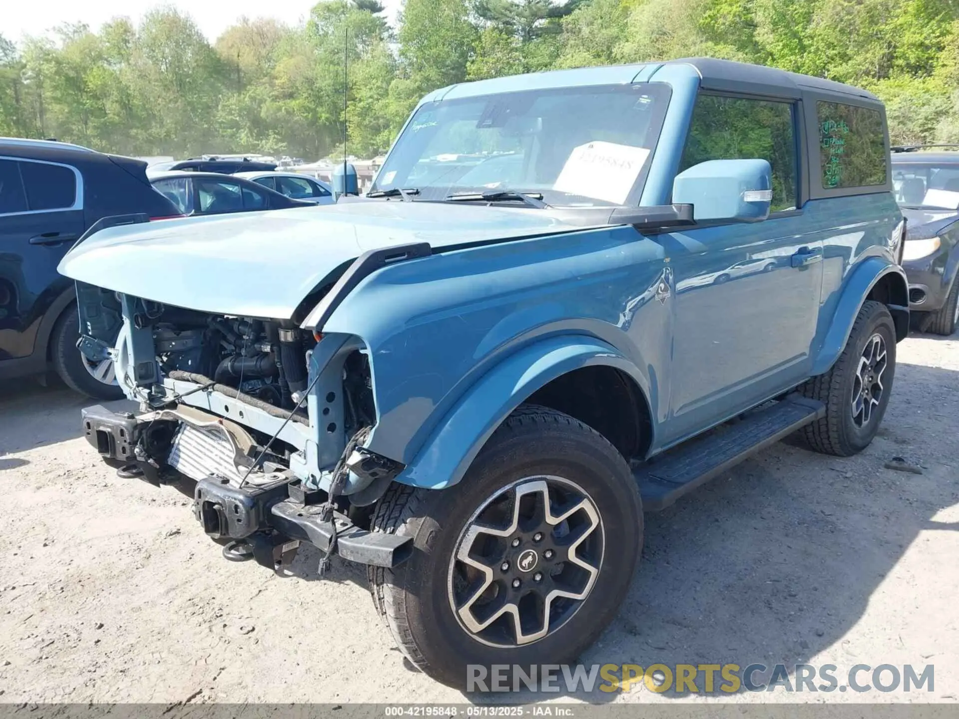 2 Photograph of a damaged car 1FMDE5CP0PLB85857 FORD BRONCO 2023