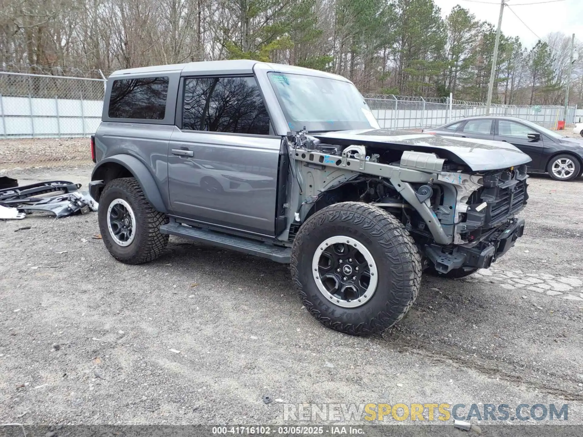 1 Photograph of a damaged car 1FMDE5CP2PLC03002 FORD BRONCO 2023