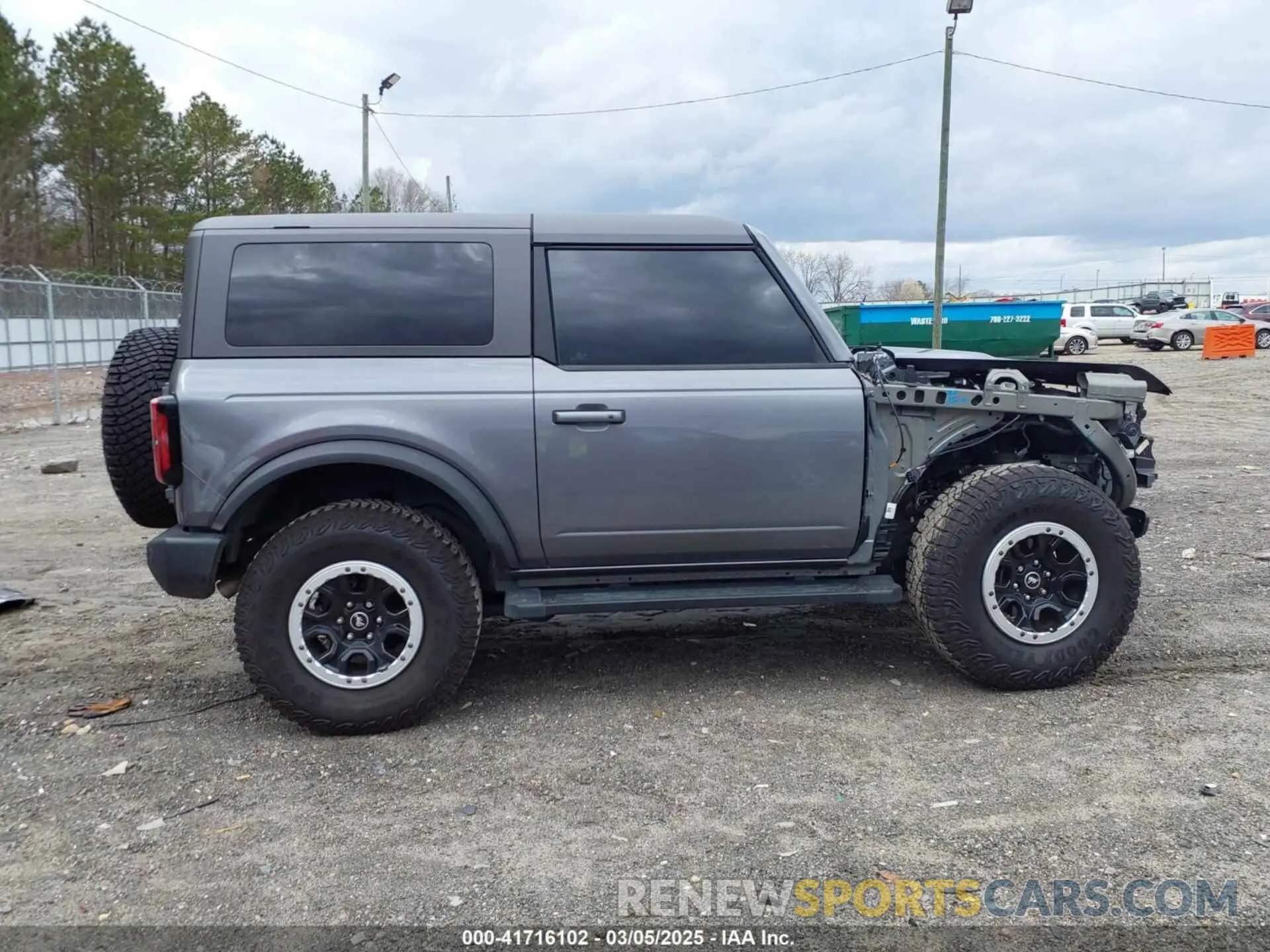 14 Photograph of a damaged car 1FMDE5CP2PLC03002 FORD BRONCO 2023