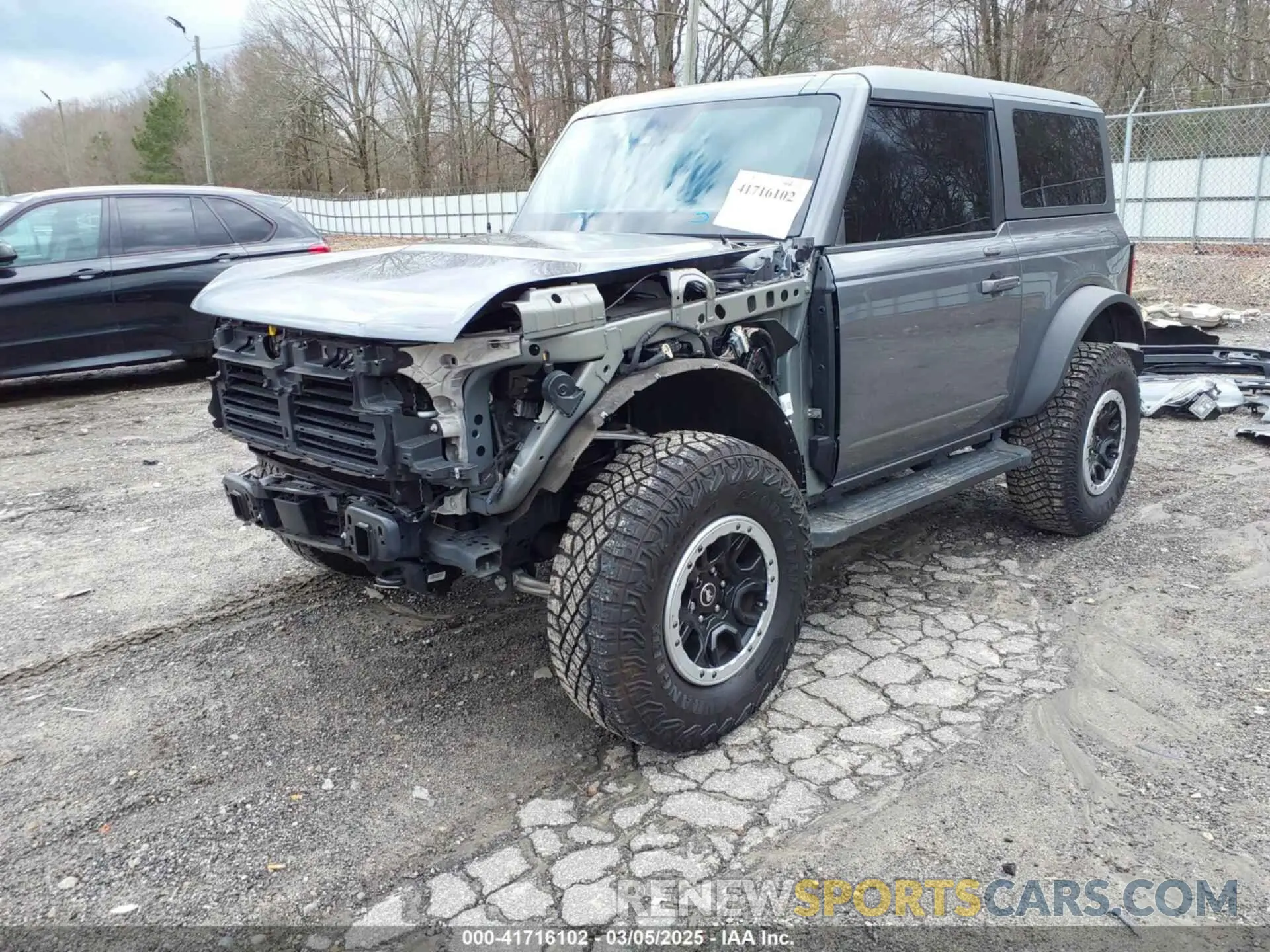 2 Photograph of a damaged car 1FMDE5CP2PLC03002 FORD BRONCO 2023