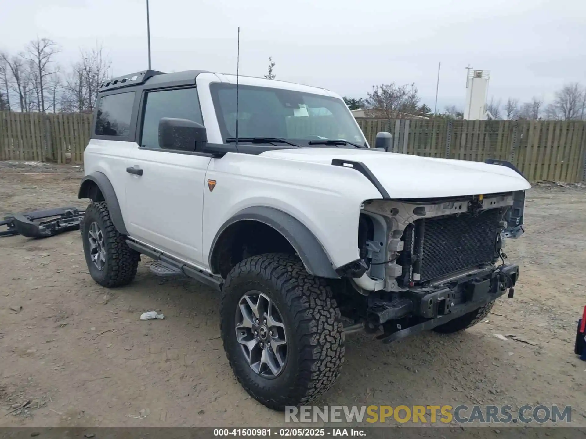 1 Photograph of a damaged car 1FMDE5CP6PLB82283 FORD BRONCO 2023