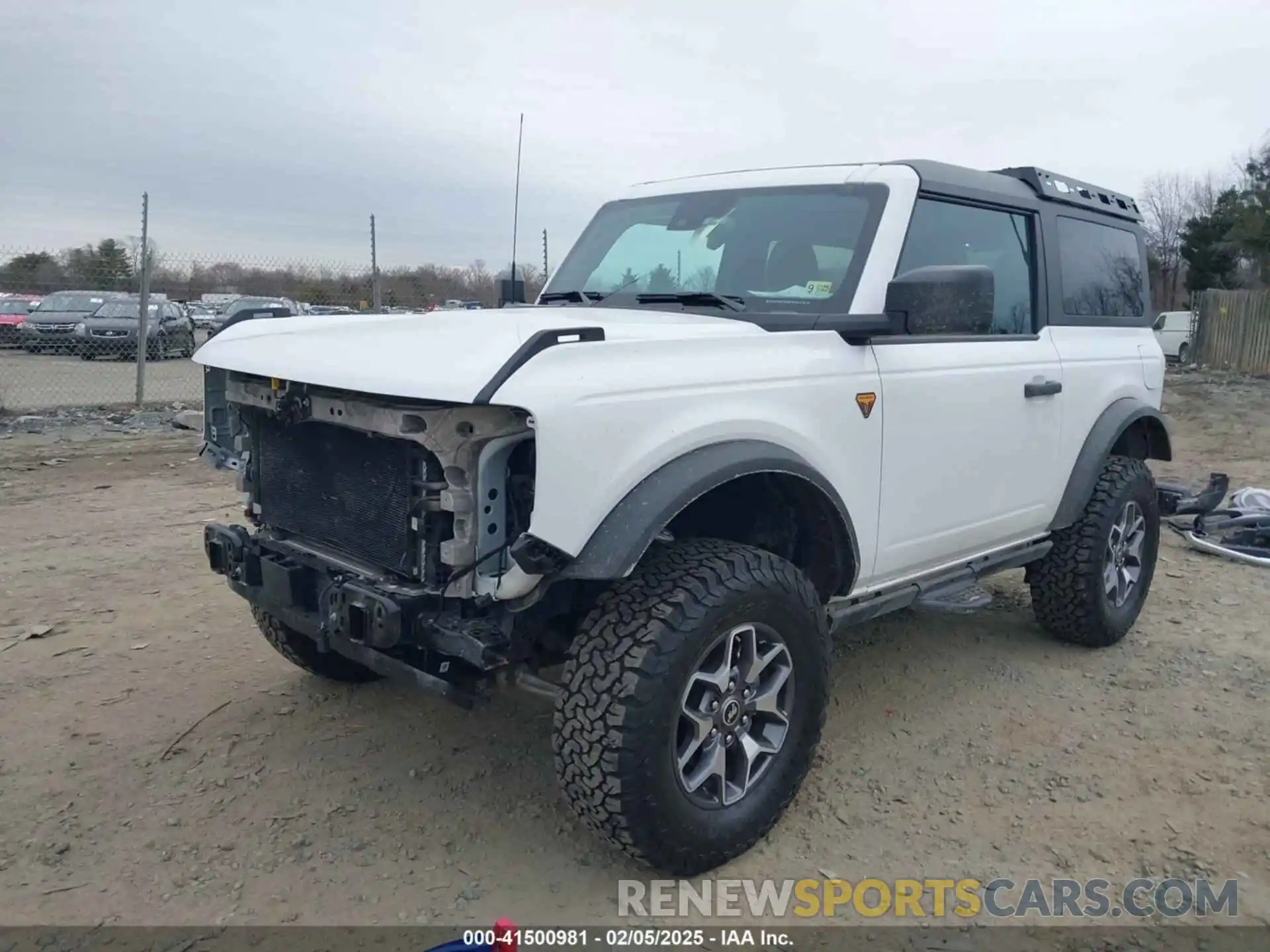 2 Photograph of a damaged car 1FMDE5CP6PLB82283 FORD BRONCO 2023