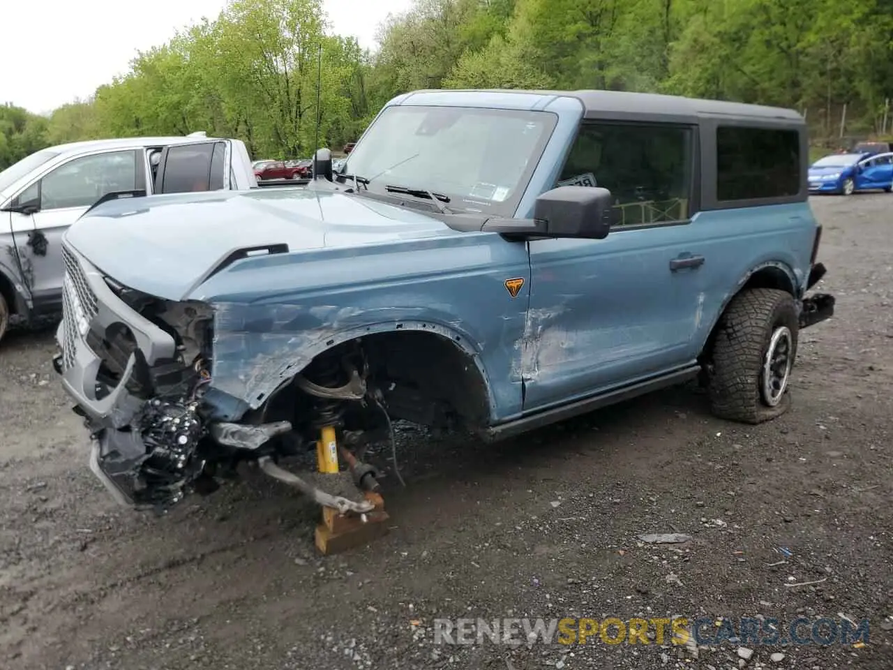 1 Photograph of a damaged car 1FMDE5CP9PLA91041 FORD BRONCO 2023