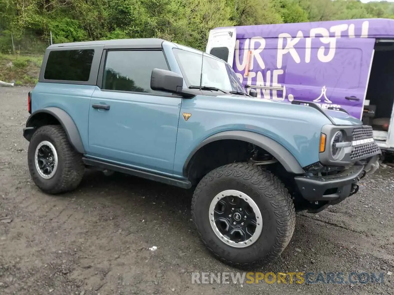 4 Photograph of a damaged car 1FMDE5CP9PLA91041 FORD BRONCO 2023