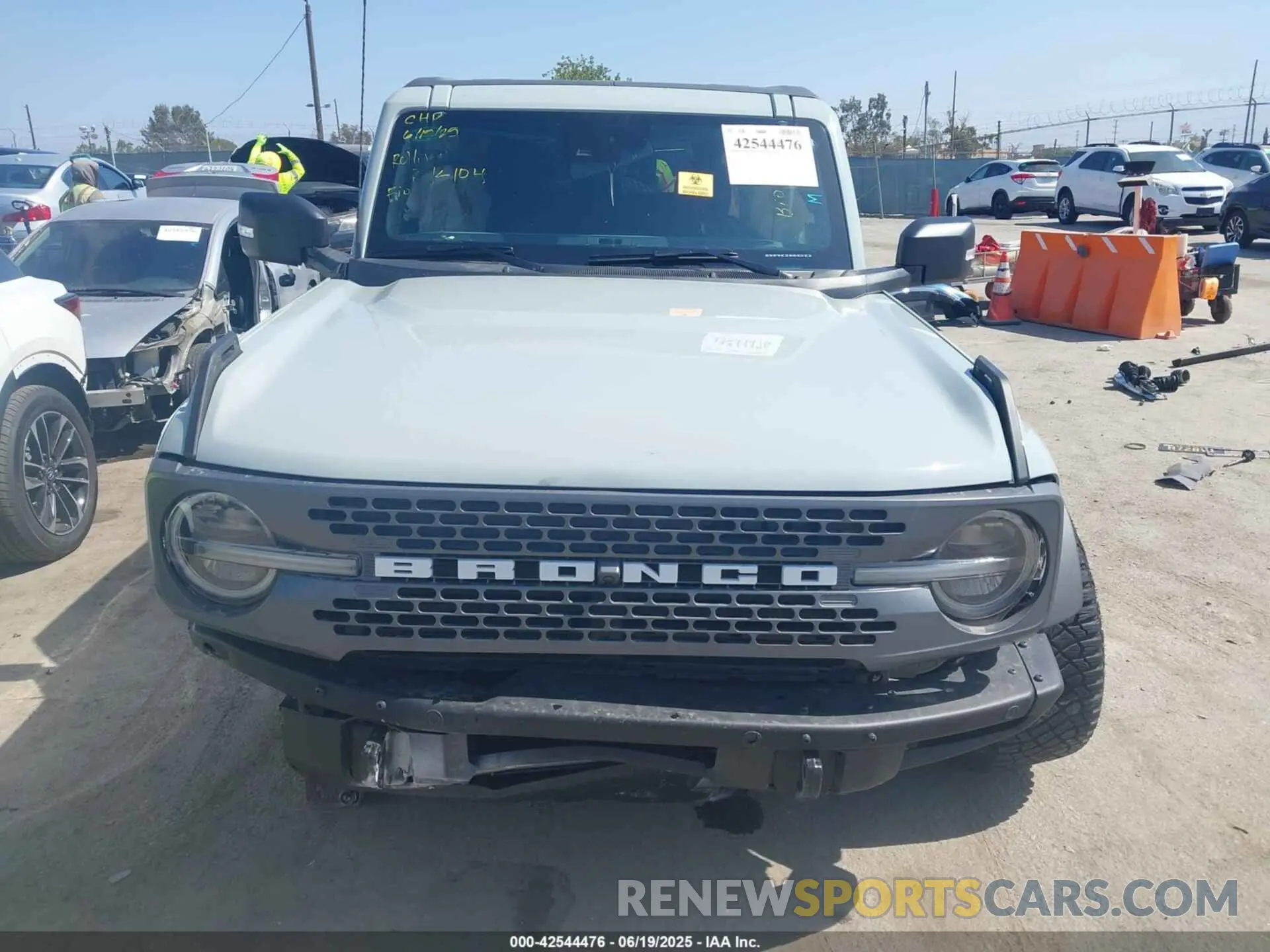 13 Photograph of a damaged car 1FMDE5CP9PLC10948 FORD BRONCO 2023