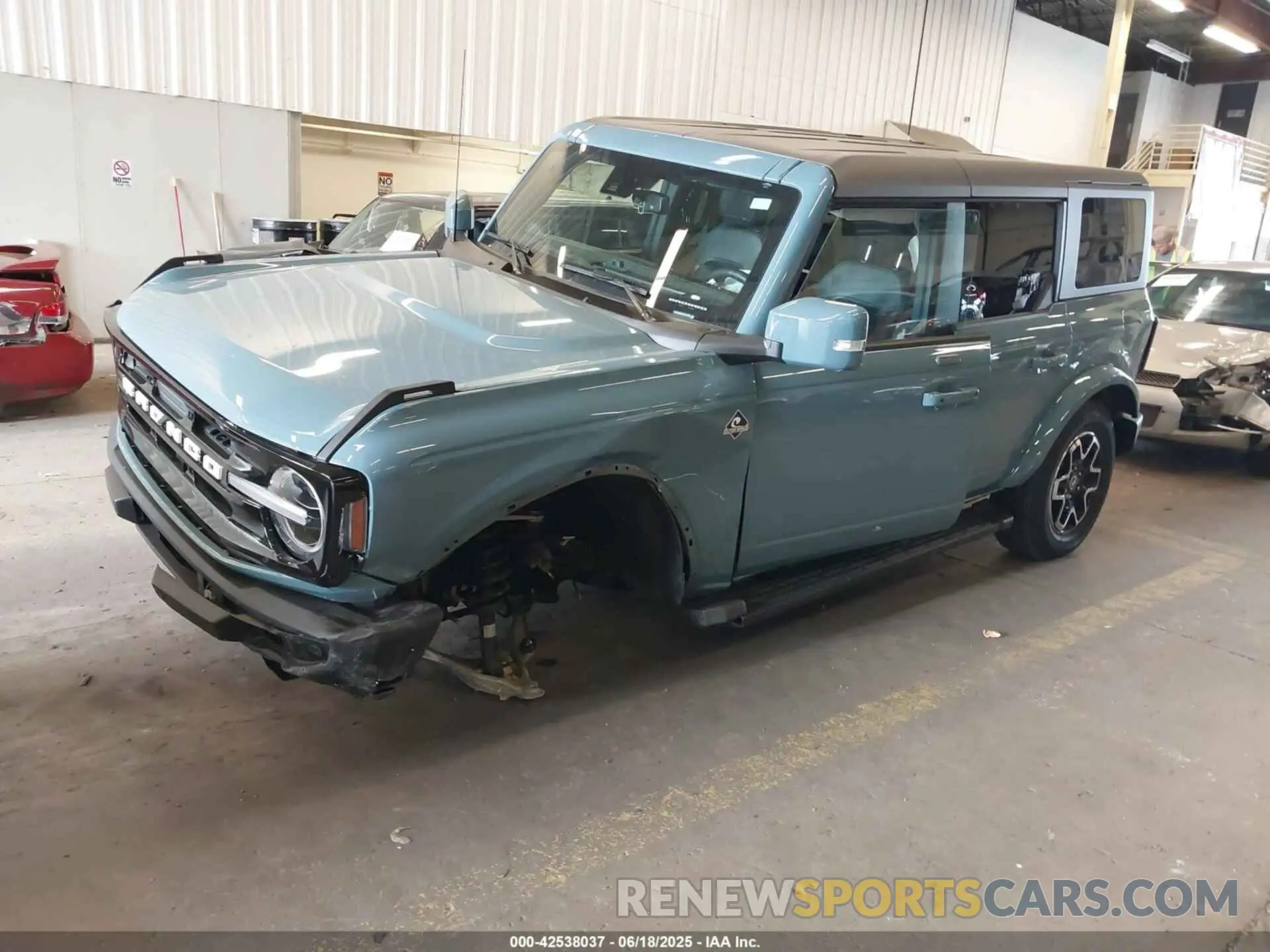 2 Photograph of a damaged car 1FMDE5DH3PLC10726 FORD BRONCO 2023