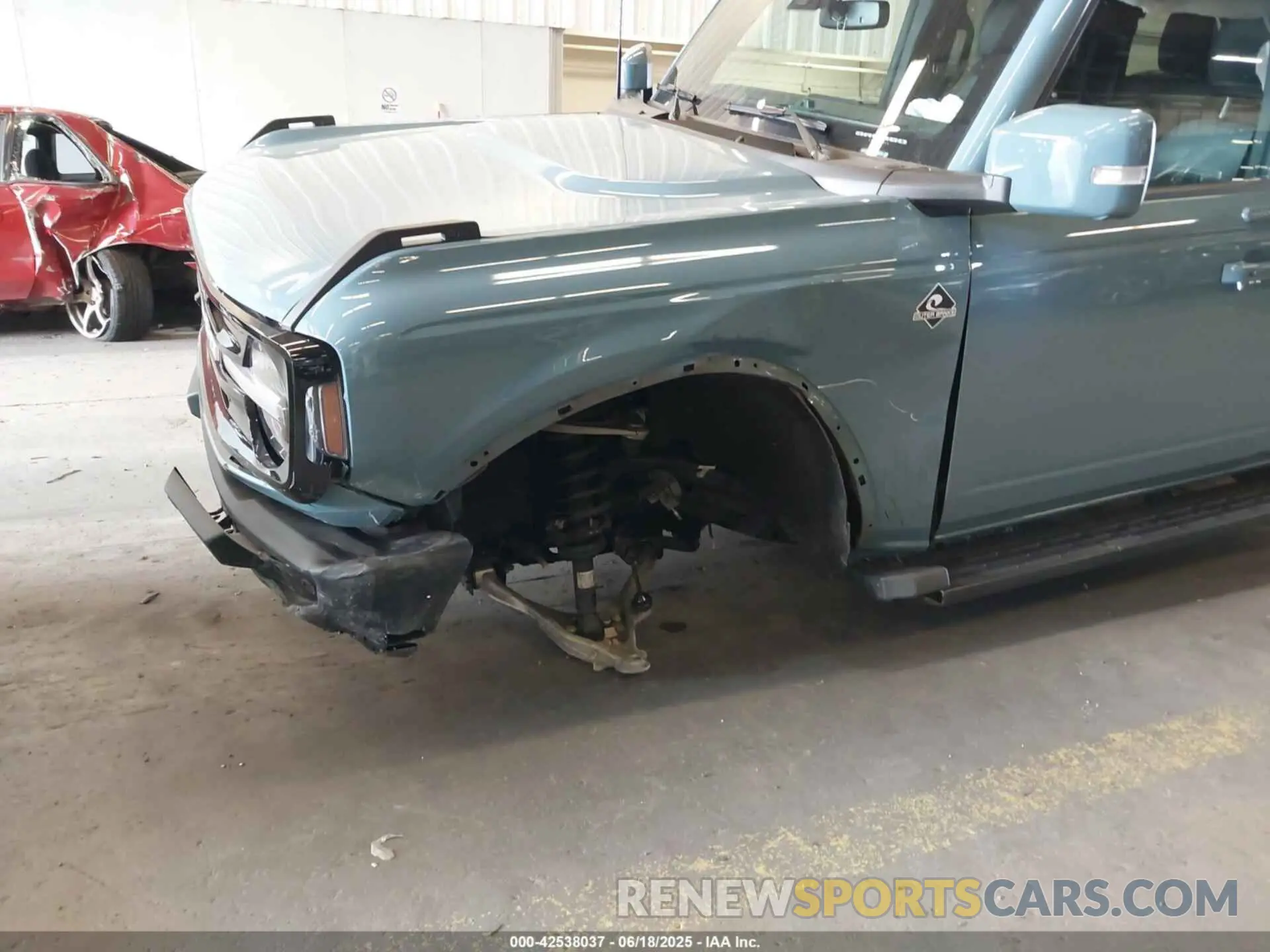 6 Photograph of a damaged car 1FMDE5DH3PLC10726 FORD BRONCO 2023