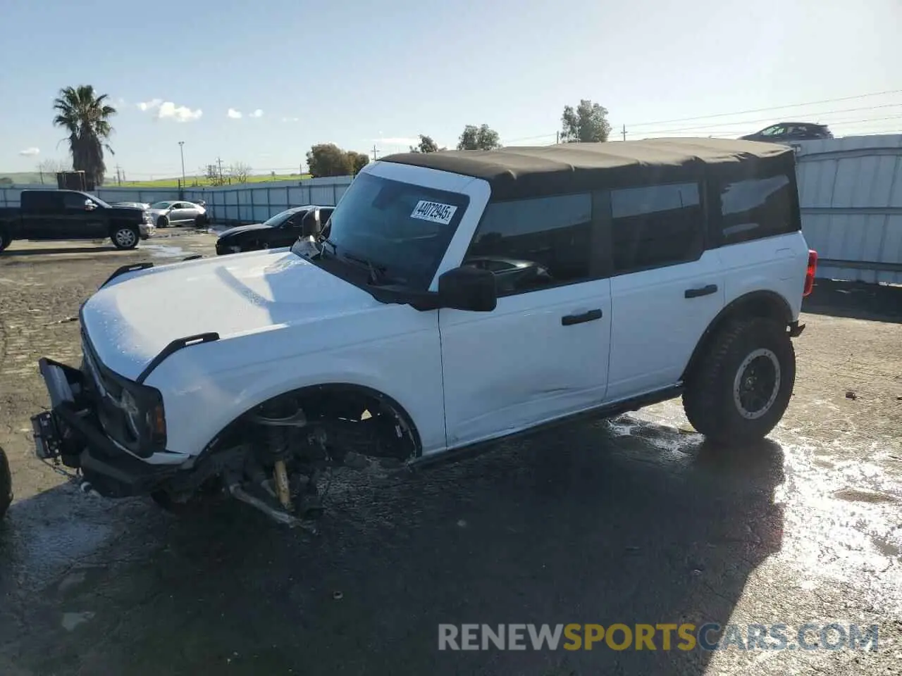 1 Photograph of a damaged car 1FMDE5DH8PLA85996 FORD BRONCO 2023