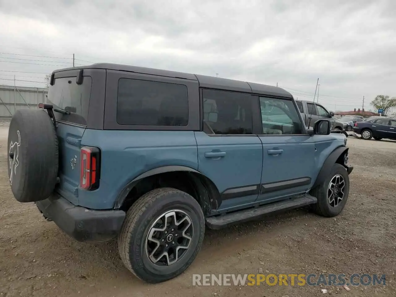 3 Photograph of a damaged car 1FMEE5BP0PLA97607 FORD BRONCO 2023