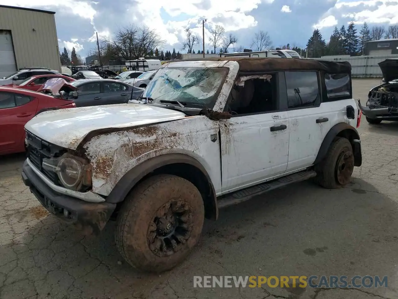 1 Photograph of a damaged car 1FMEE5BP0PLB59328 FORD BRONCO 2023