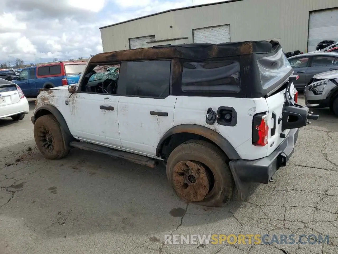 2 Photograph of a damaged car 1FMEE5BP0PLB59328 FORD BRONCO 2023