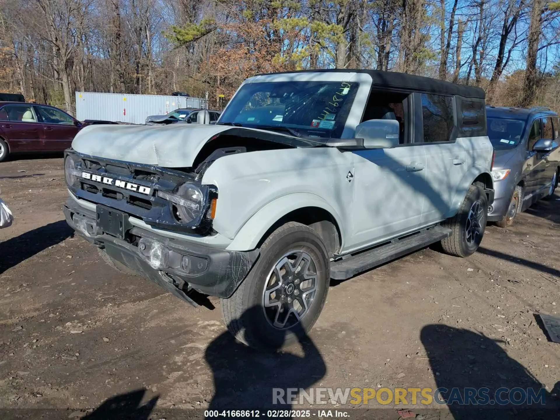 2 Photograph of a damaged car 1FMEE5BP0PLB92975 FORD BRONCO 2023
