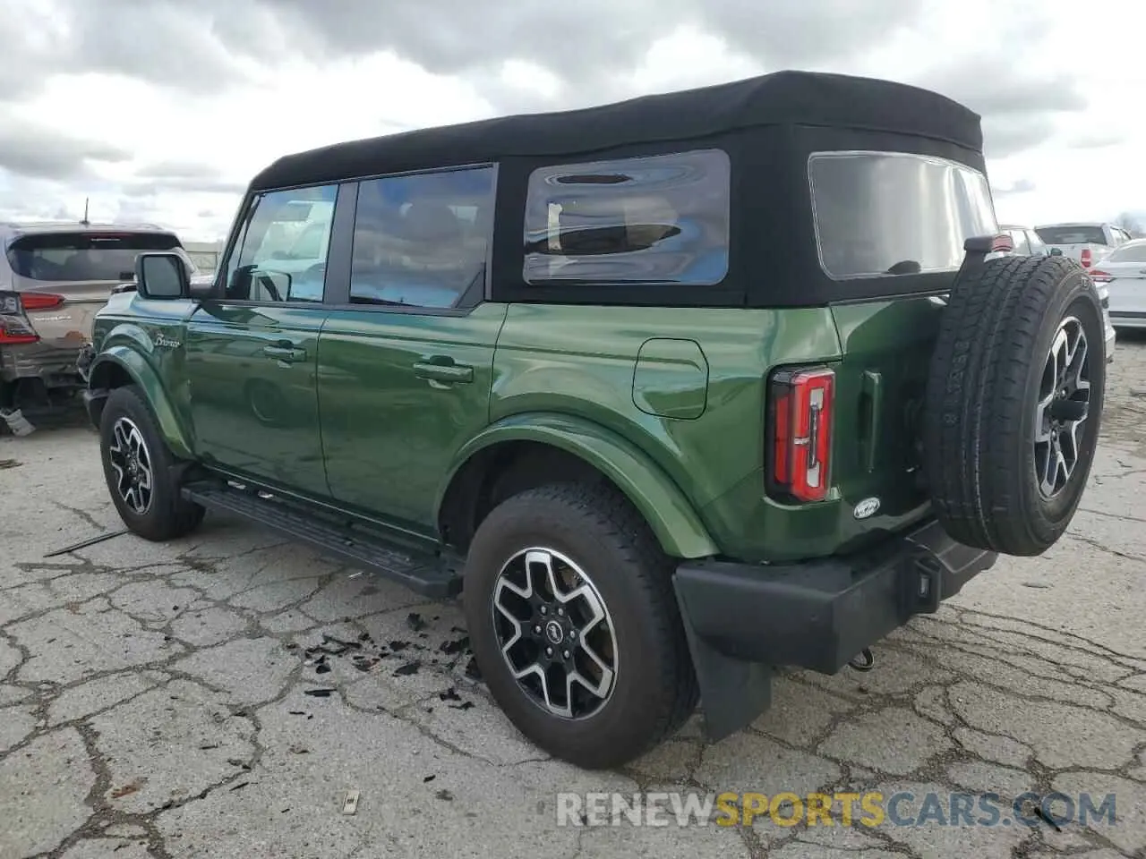 2 Photograph of a damaged car 1FMEE5BP1PLB18612 FORD BRONCO 2023
