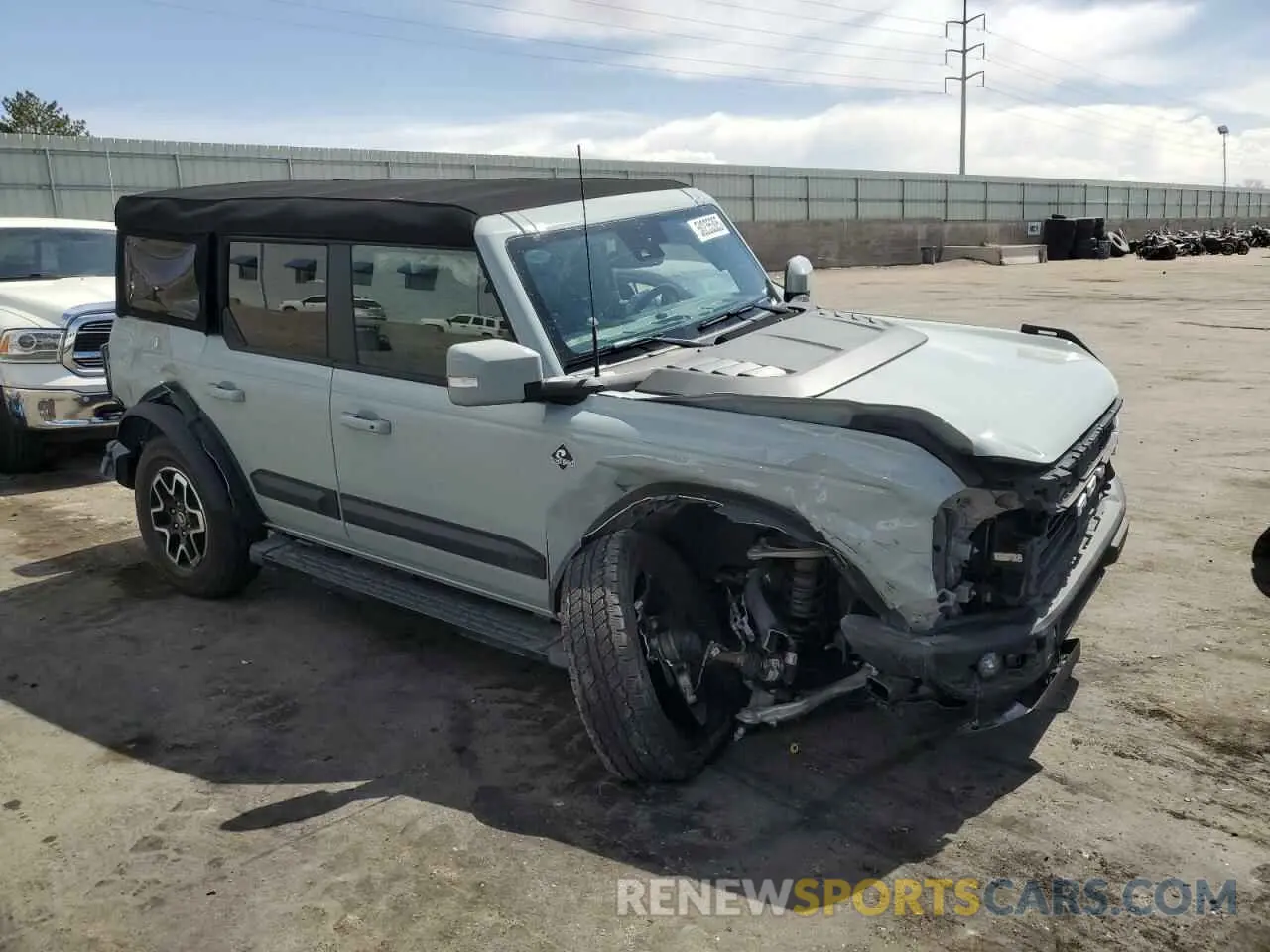 4 Photograph of a damaged car 1FMEE5BP2PLB81217 FORD BRONCO 2023
