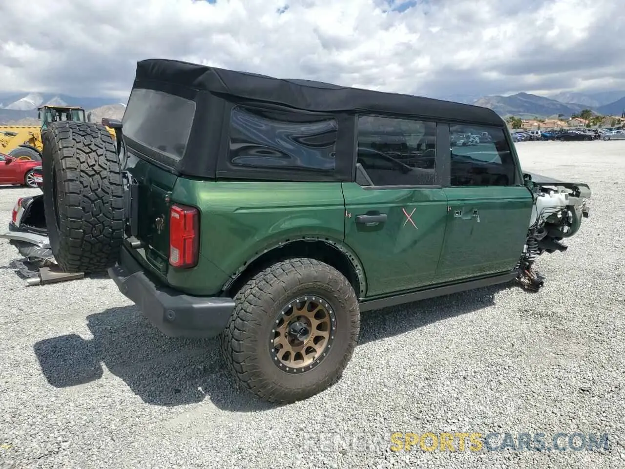 3 Photograph of a damaged car 1FMEE5BP3PLB05537 FORD BRONCO 2023