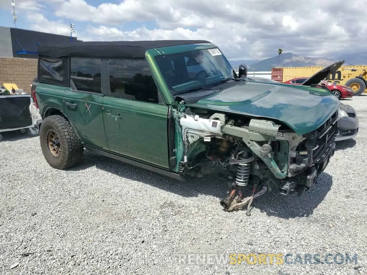 4 Photograph of a damaged car 1FMEE5BP3PLB05537 FORD BRONCO 2023