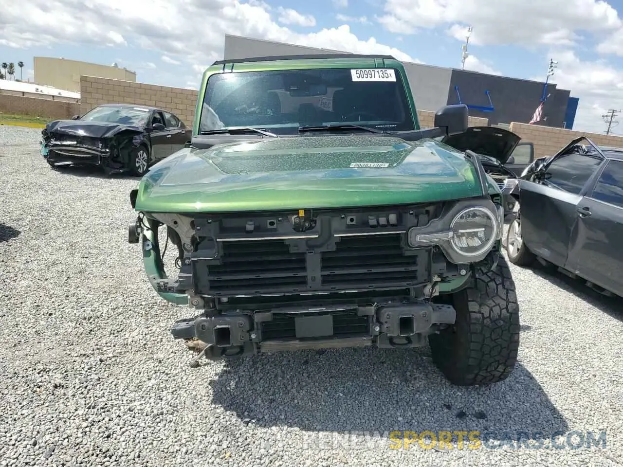 5 Photograph of a damaged car 1FMEE5BP3PLB05537 FORD BRONCO 2023