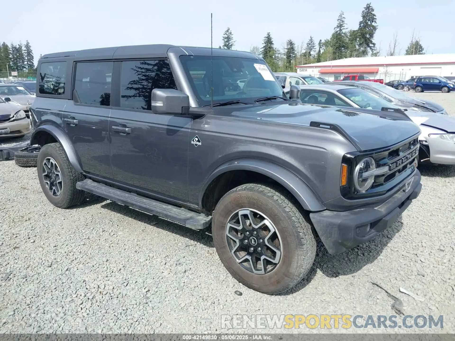 1 Photograph of a damaged car 1FMEE5BP5PLA97652 FORD BRONCO 2023