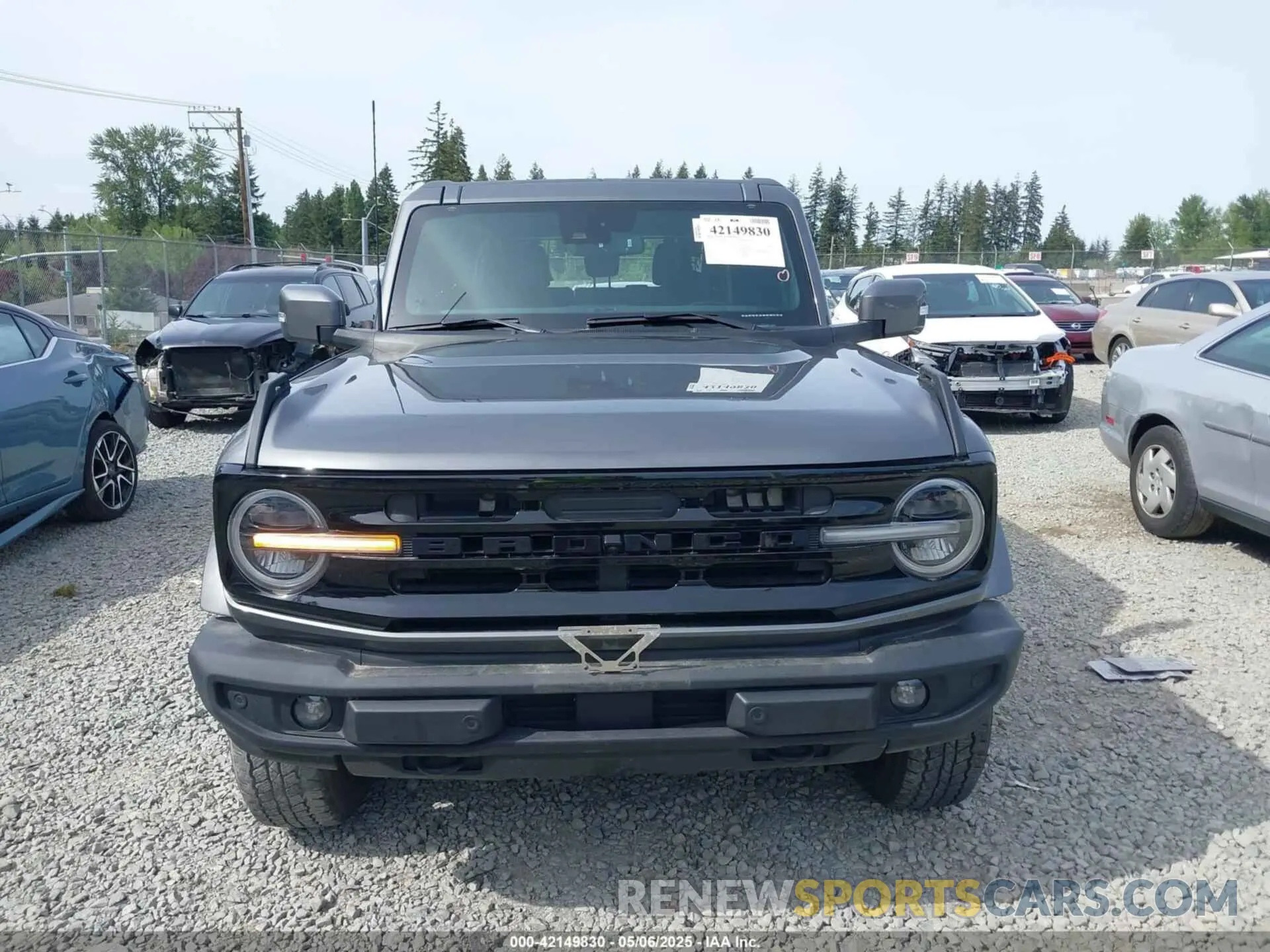 13 Photograph of a damaged car 1FMEE5BP5PLA97652 FORD BRONCO 2023