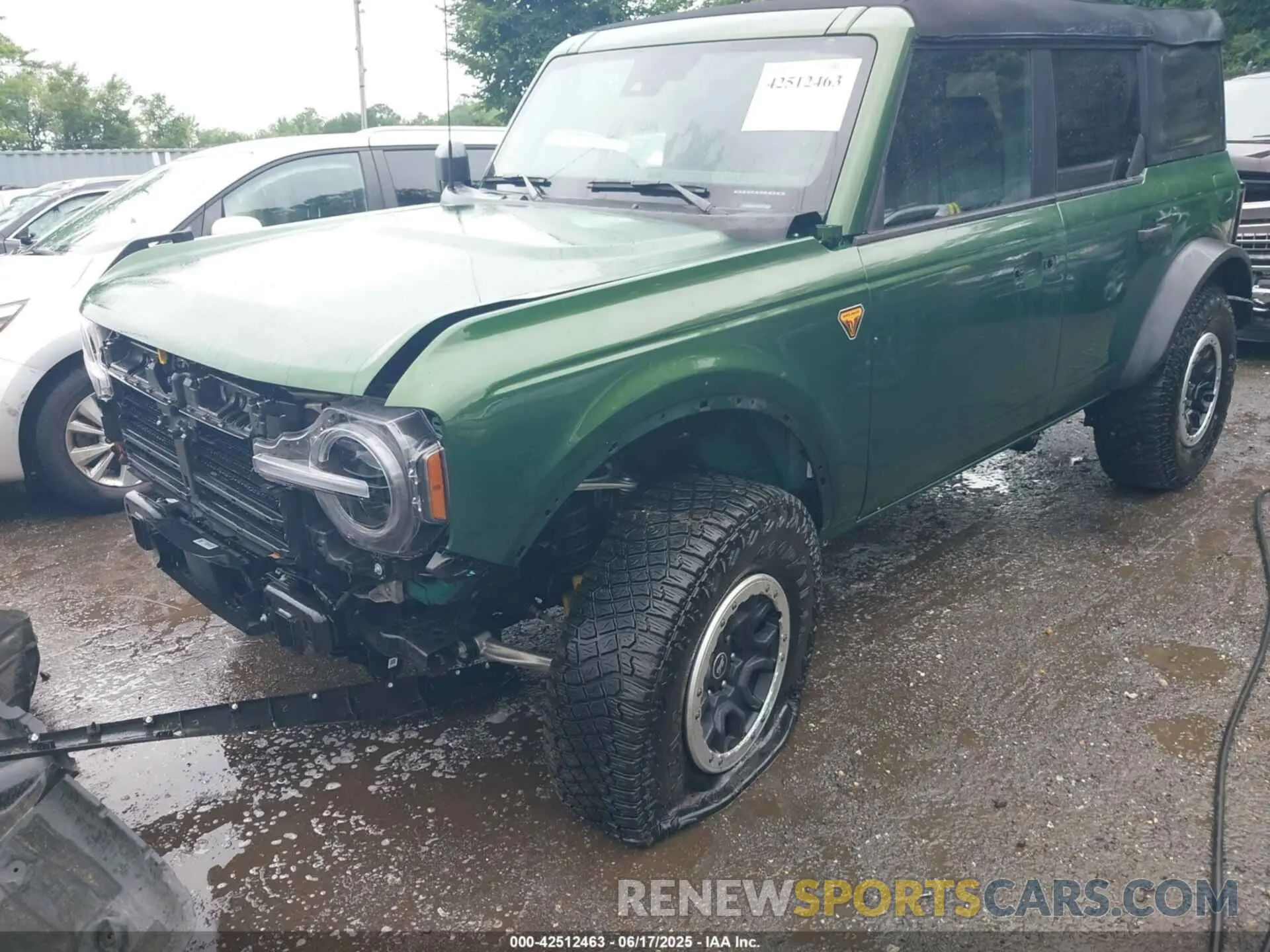 6 Photograph of a damaged car 1FMEE5DH1PLC07103 FORD BRONCO 2023