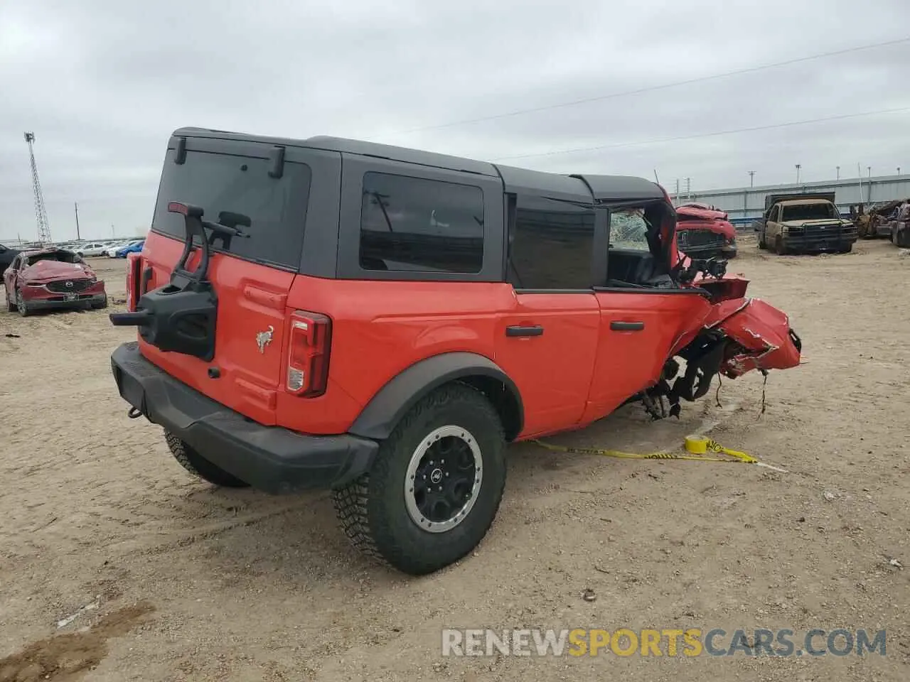 3 Photograph of a damaged car 1FMEE5DH5PLB84151 FORD BRONCO 2023