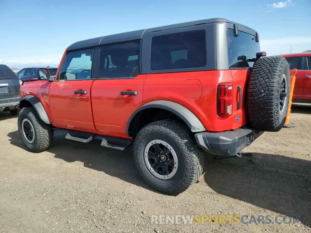 2 Photograph of a damaged car 1FMEE5DH5PLB93397 FORD BRONCO 2023