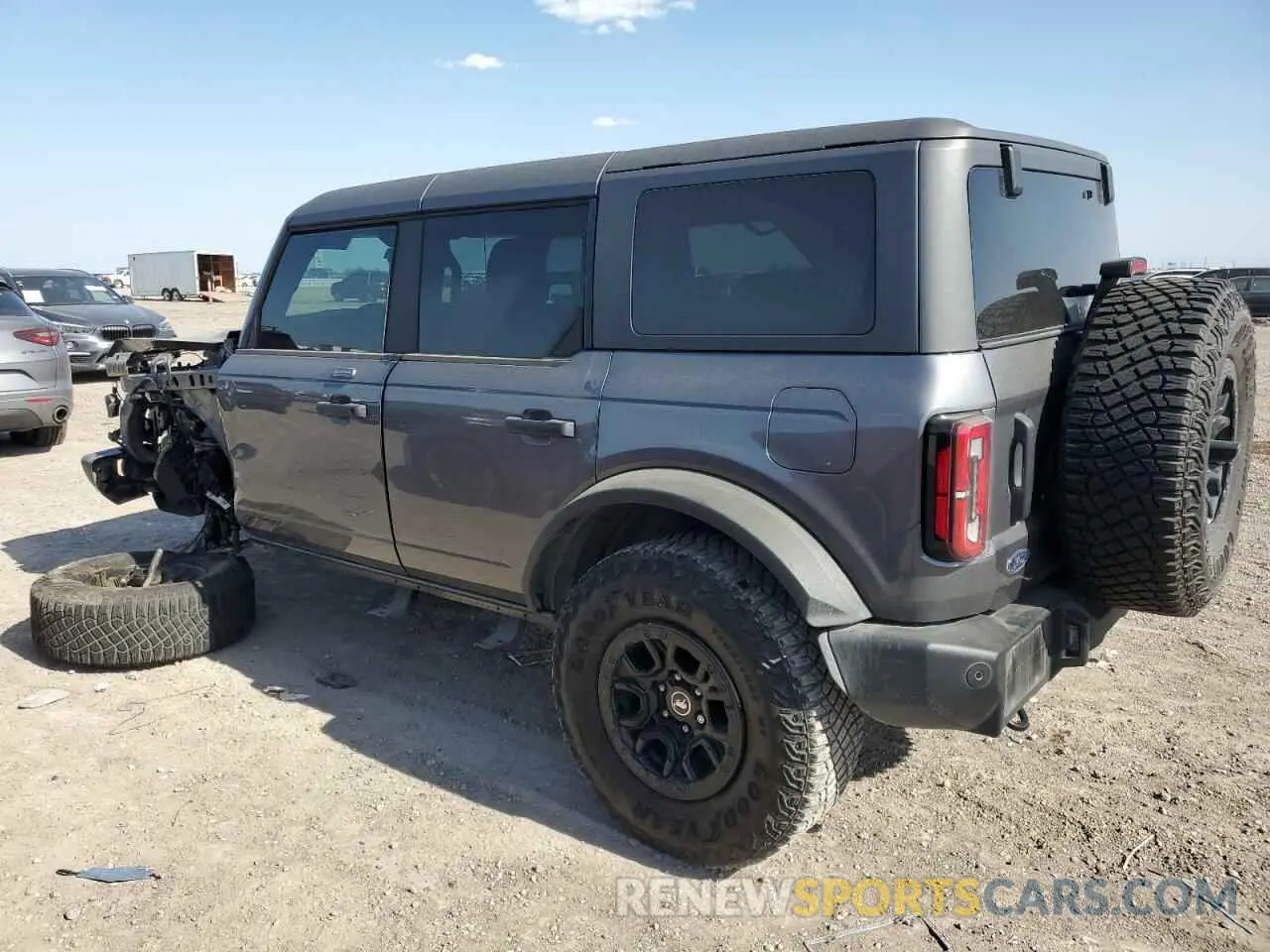 2 Photograph of a damaged car 1FMEE5DP0PLB11325 FORD BRONCO 2023
