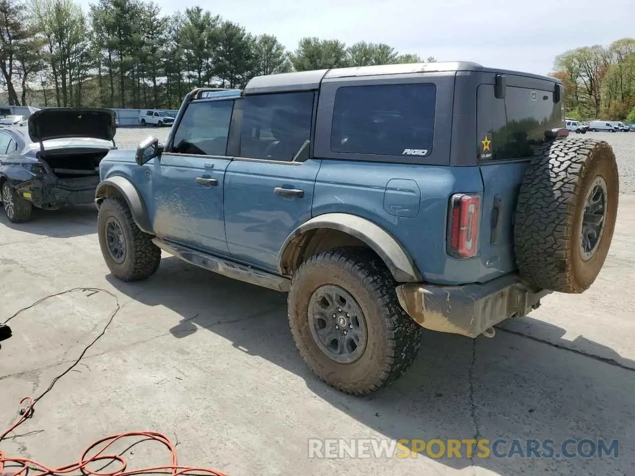 2 Photograph of a damaged car 1FMEE5DP0PLB83500 FORD BRONCO 2023