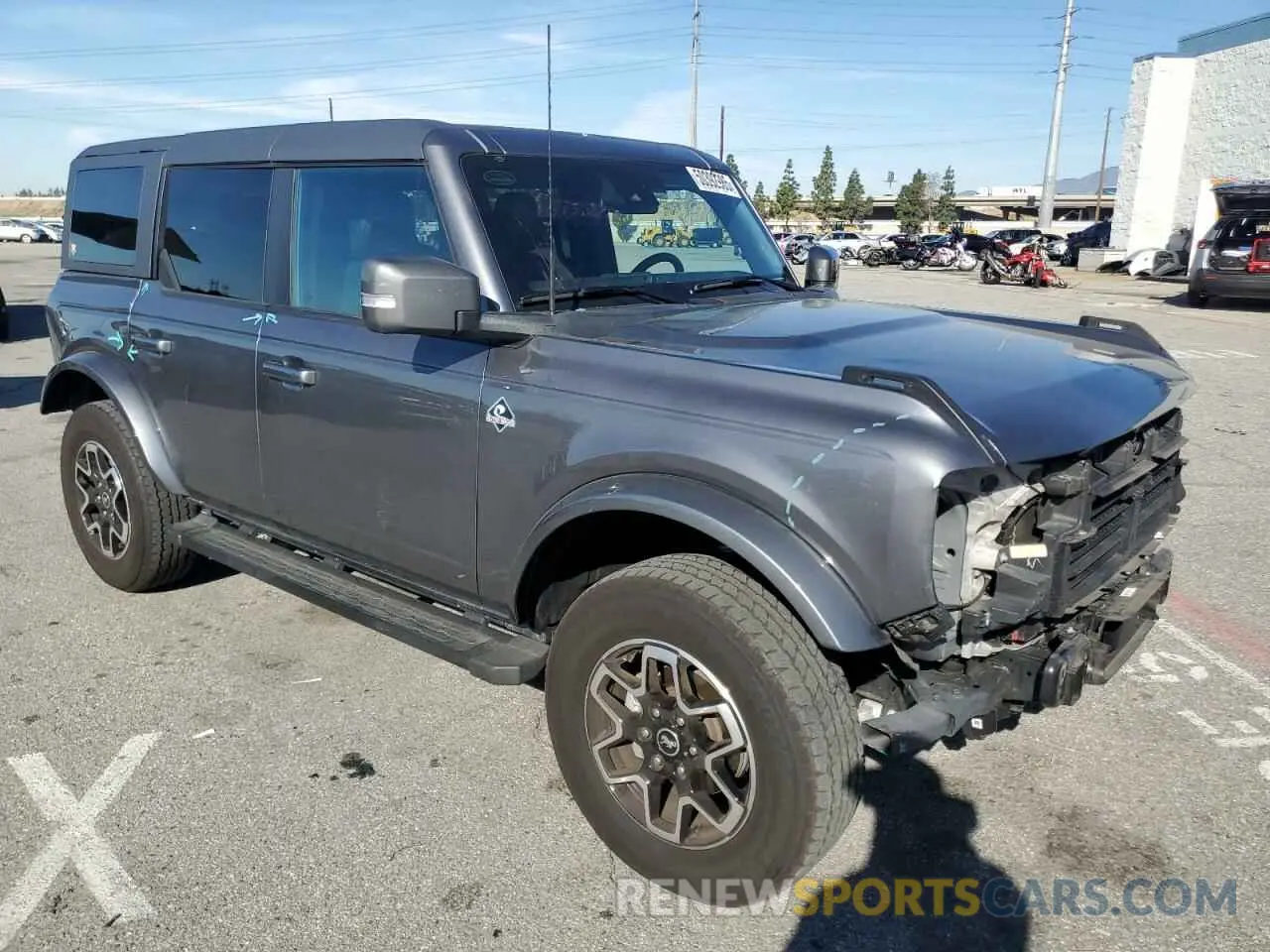4 Photograph of a damaged car 1FMEE5DP0PLB97820 FORD BRONCO 2023
