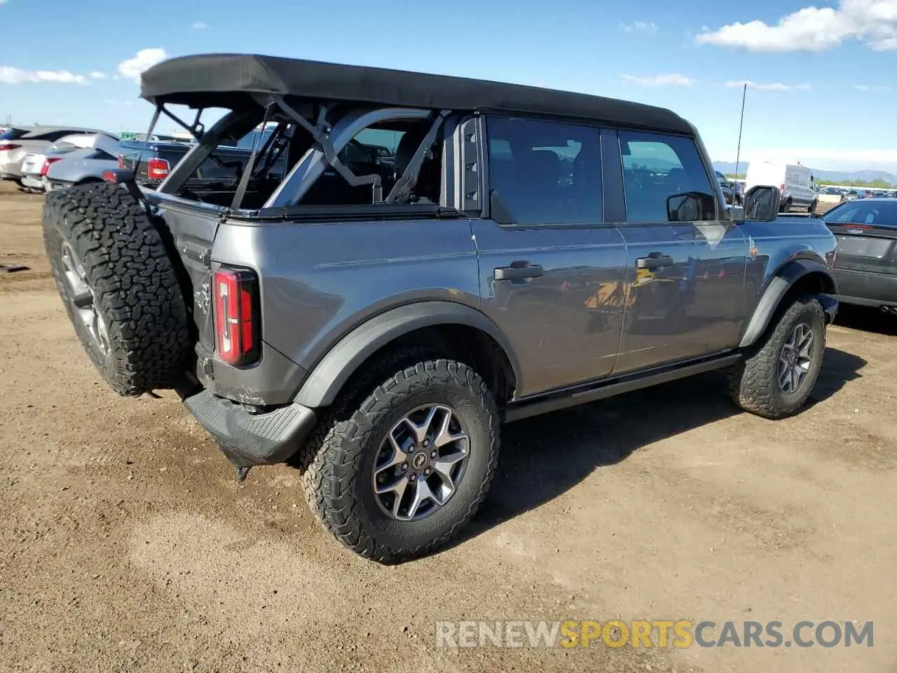3 Photograph of a damaged car 1FMEE5DP0PLC10002 FORD BRONCO 2023
