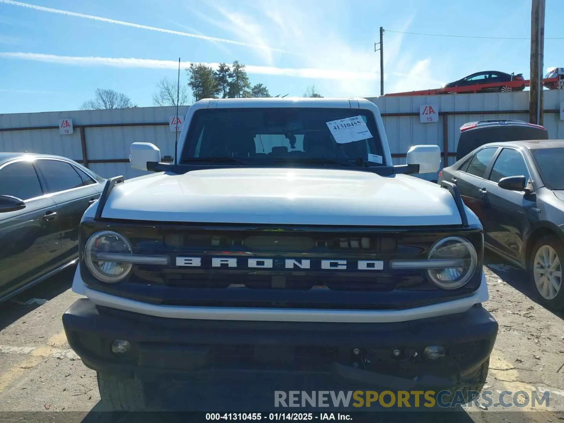 11 Photograph of a damaged car 1FMEE5DP0PLC16138 FORD BRONCO 2023