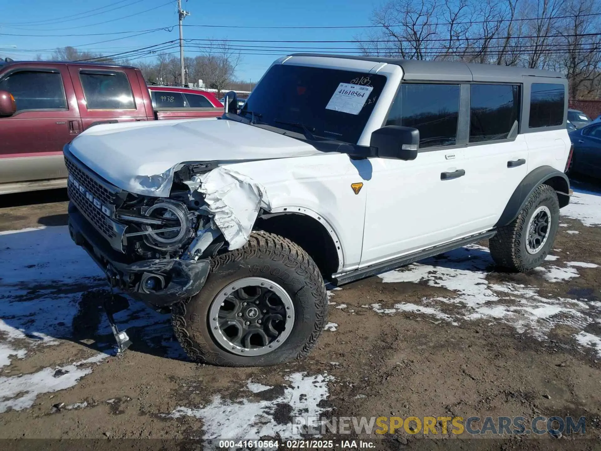 2 Photograph of a damaged car 1FMEE5DP1PLC08565 FORD BRONCO 2023