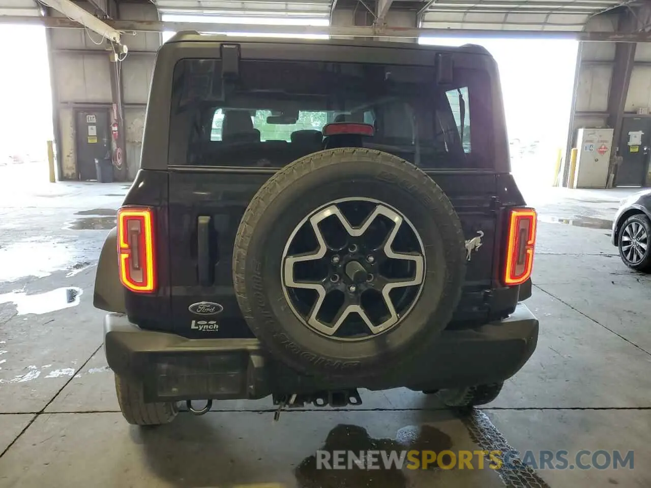 6 Photograph of a damaged car 1FMEE5DP2PLA95077 FORD BRONCO 2023
