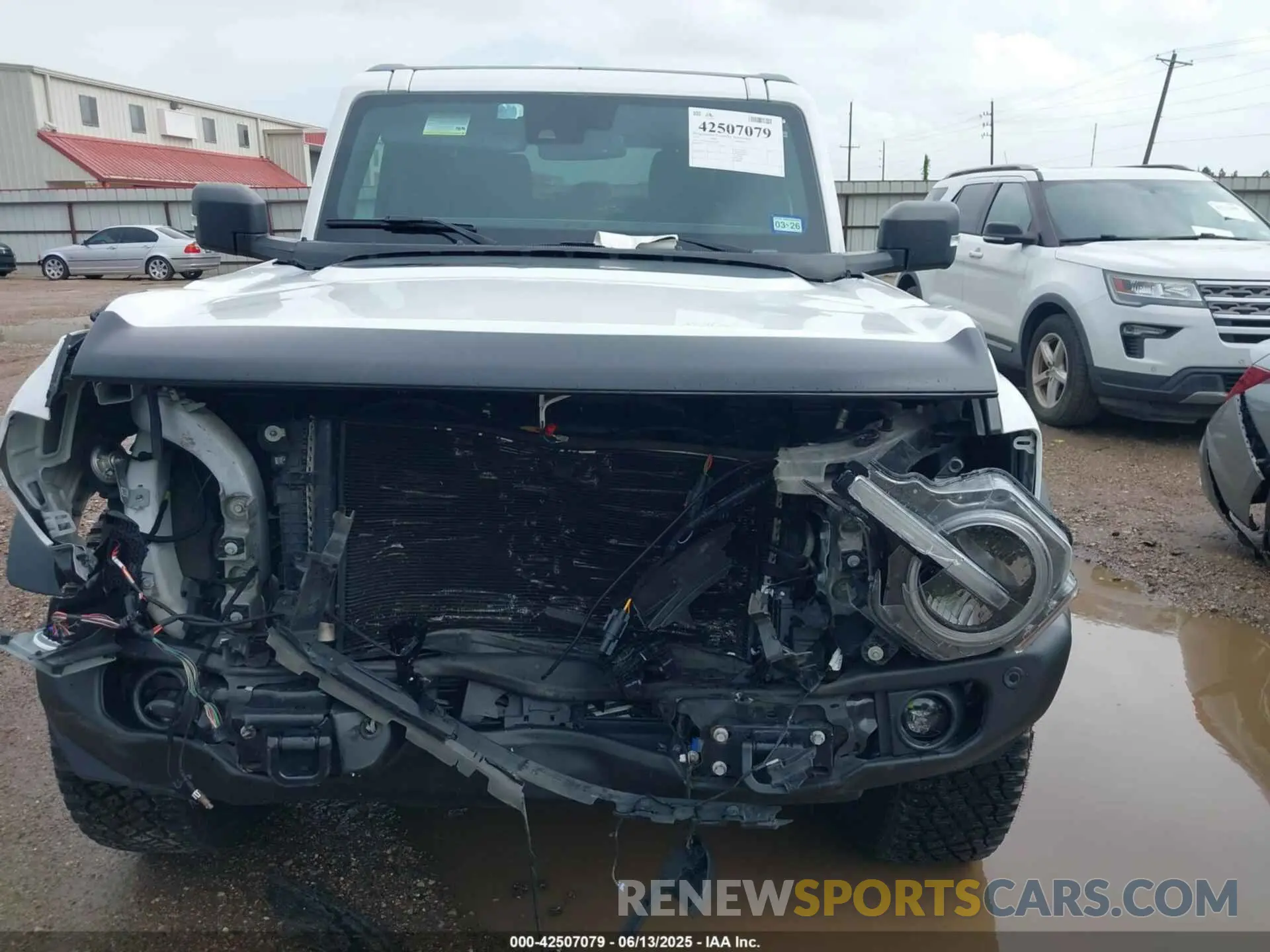 13 Photograph of a damaged car 1FMEE5DP2PLB16493 FORD BRONCO 2023