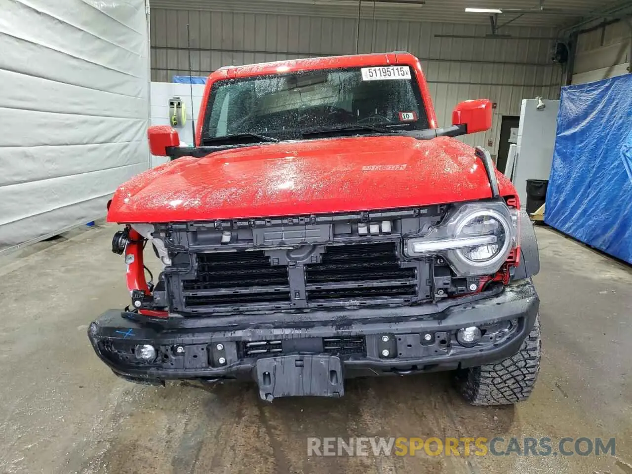5 Photograph of a damaged car 1FMEE5DP4PLB51892 FORD BRONCO 2023