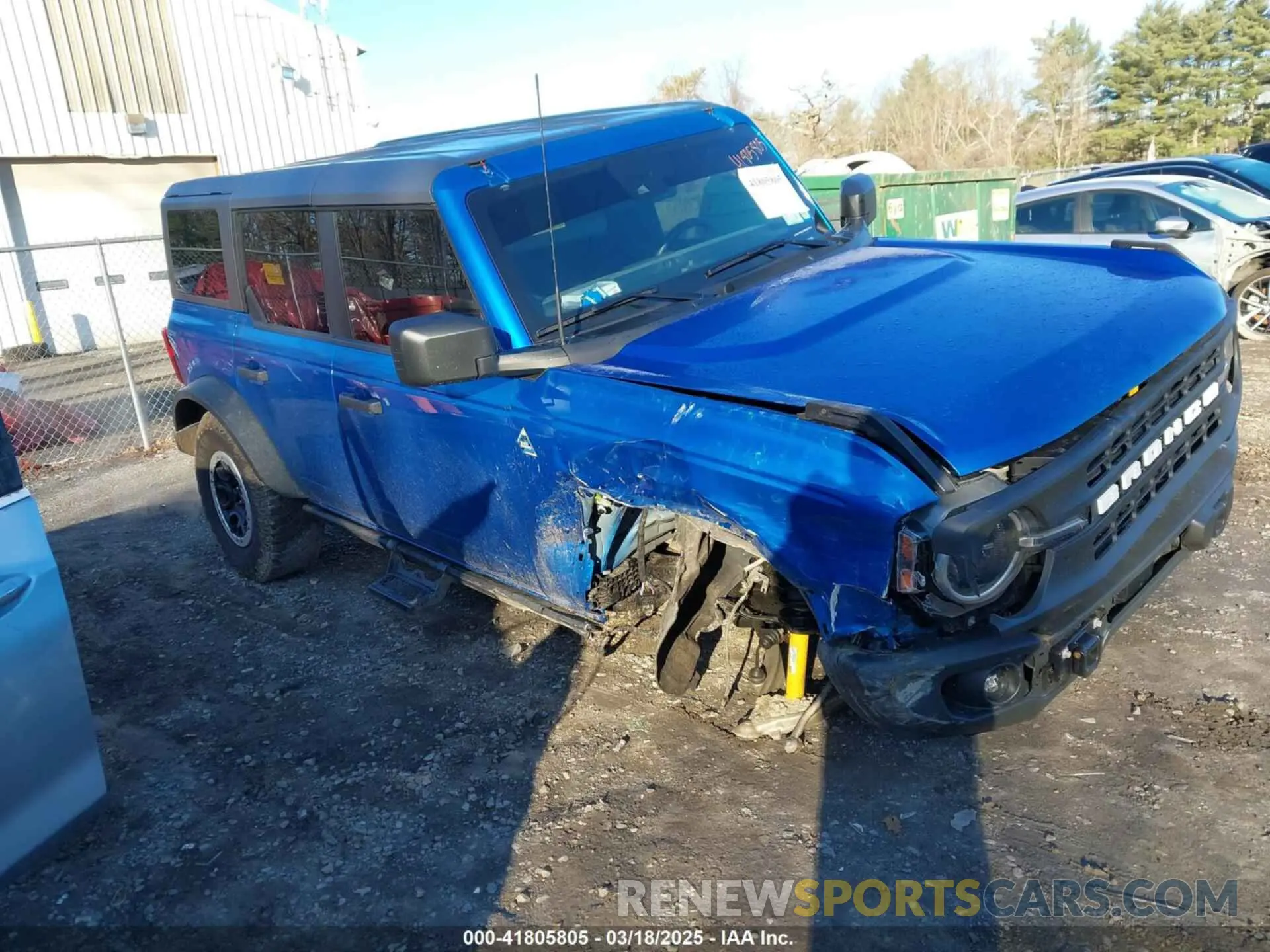 1 Photograph of a damaged car 1FMEE5DP4PLB96024 FORD BRONCO 2023