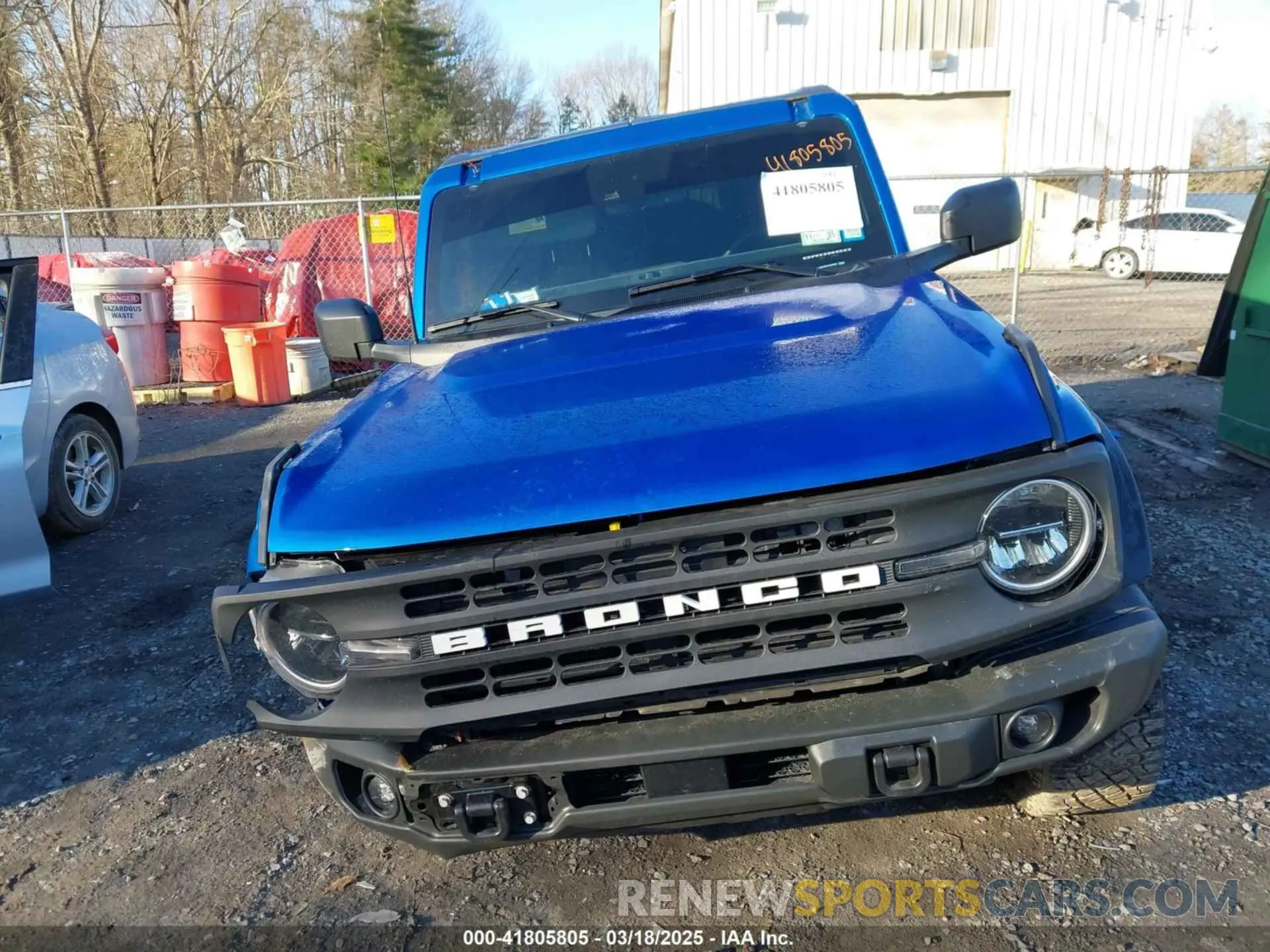13 Photograph of a damaged car 1FMEE5DP4PLB96024 FORD BRONCO 2023