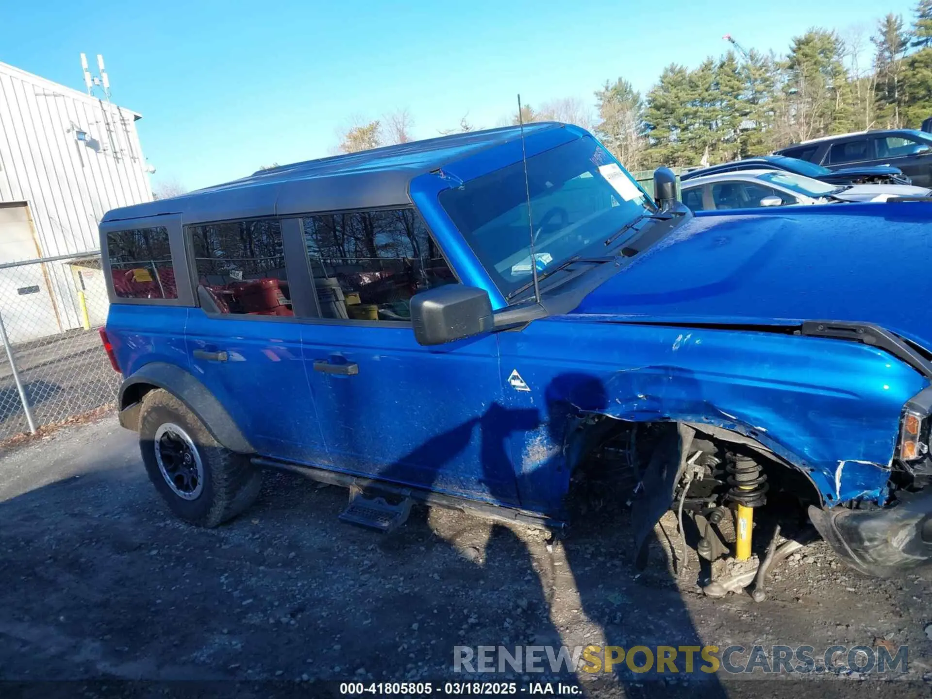 14 Photograph of a damaged car 1FMEE5DP4PLB96024 FORD BRONCO 2023
