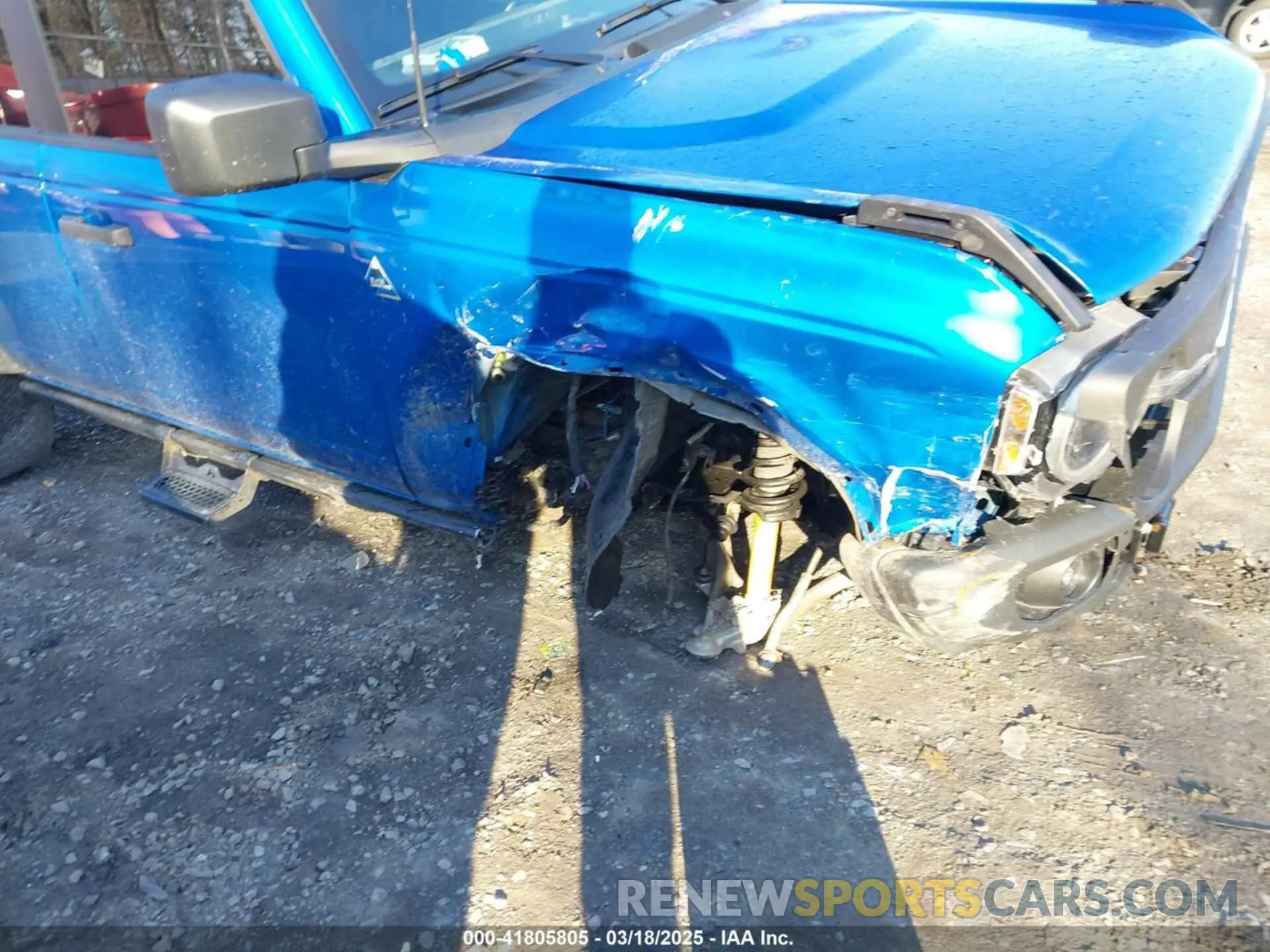 6 Photograph of a damaged car 1FMEE5DP4PLB96024 FORD BRONCO 2023