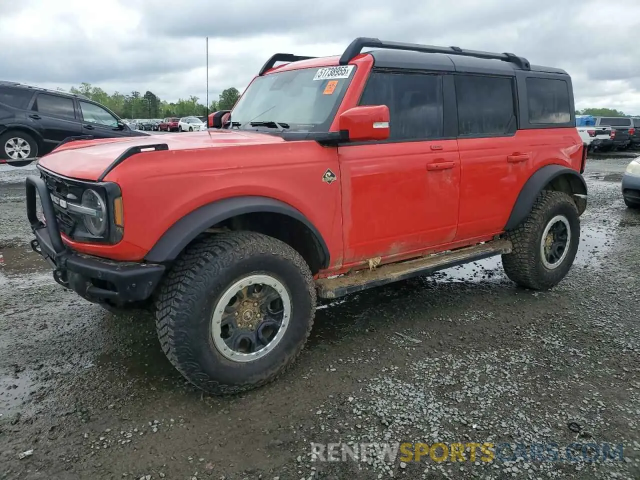 1 Photograph of a damaged car 1FMEE5DP5PLB97182 FORD BRONCO 2023