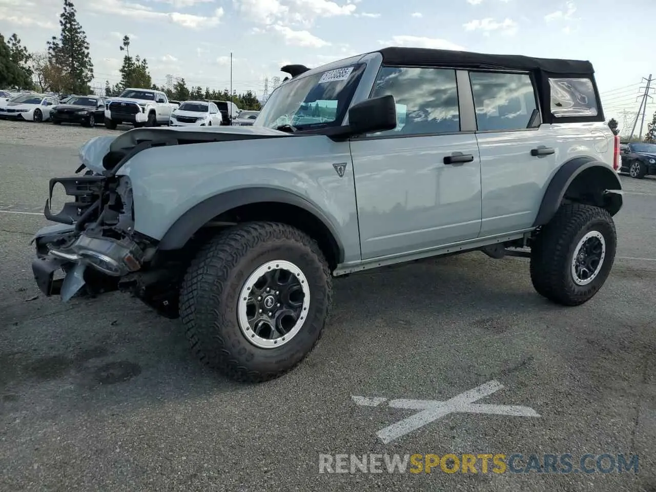 1 Photograph of a damaged car 1FMEE5DP6PLB28310 FORD BRONCO 2023