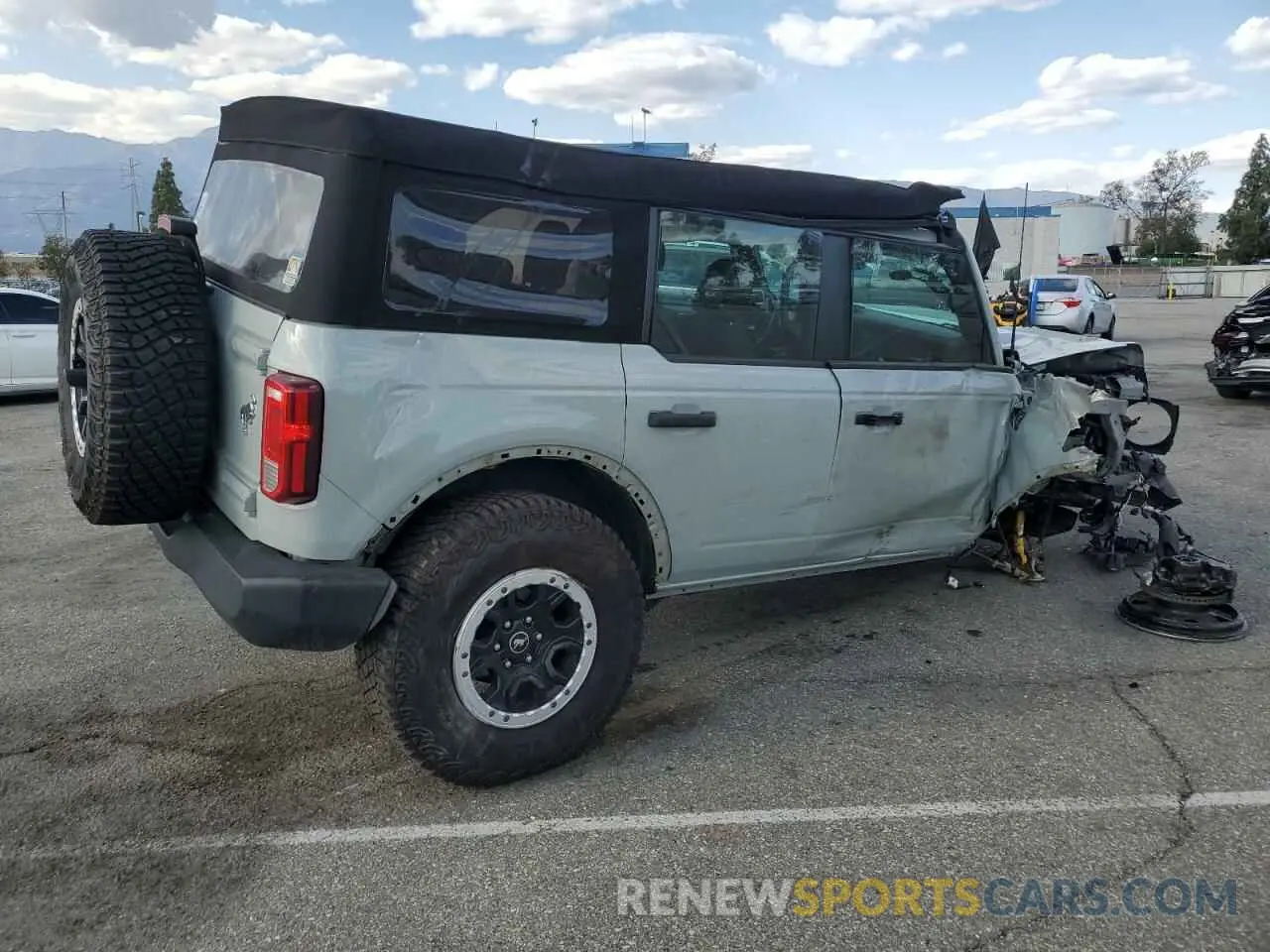 3 Photograph of a damaged car 1FMEE5DP6PLB28310 FORD BRONCO 2023