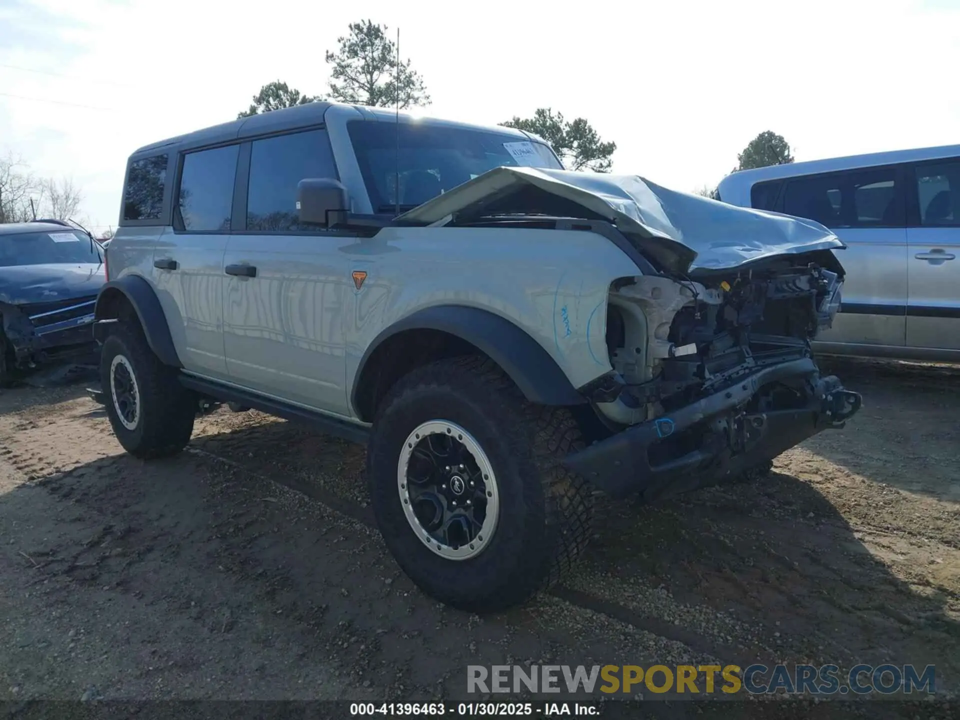 1 Photograph of a damaged car 1FMEE5DP7PLB86734 FORD BRONCO 2023