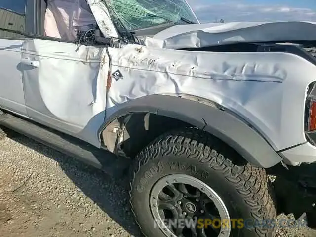 10 Photograph of a damaged car 1FMEE5DP8PLA94239 FORD BRONCO 2023