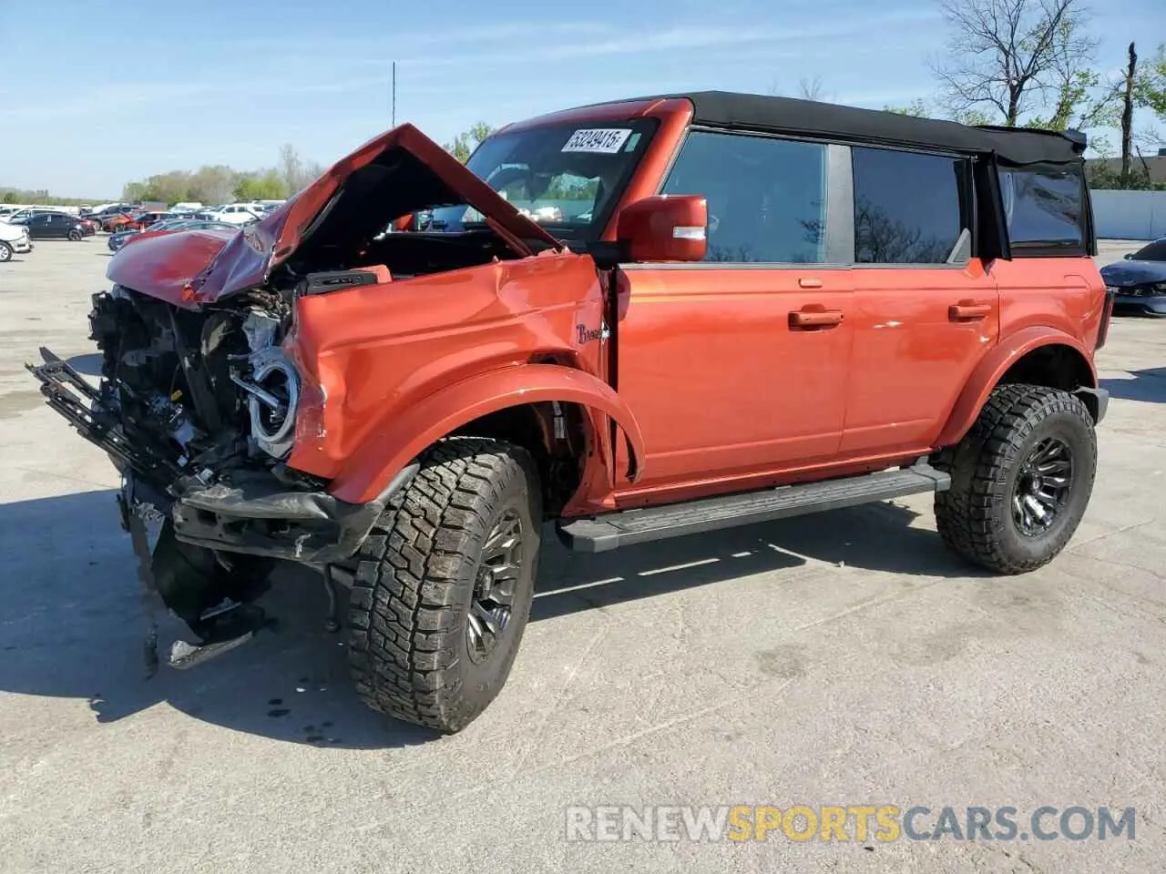 1 Photograph of a damaged car 1FMEE5DP9PLB54366 FORD BRONCO 2023
