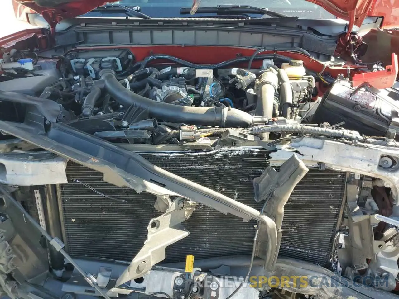 14 Photograph of a damaged car 1FMEE5DP9PLB54366 FORD BRONCO 2023