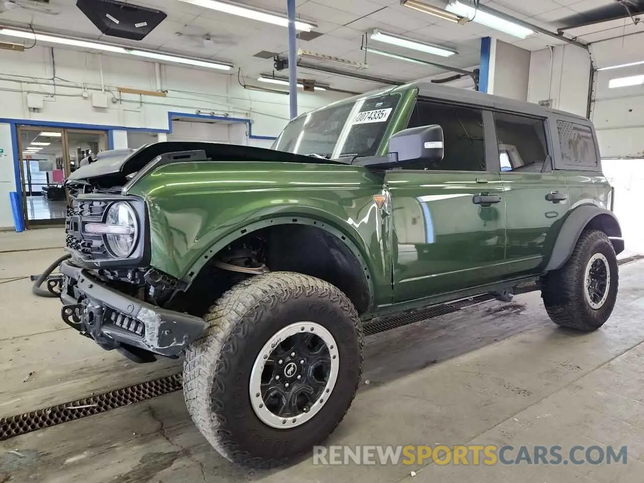1 Photograph of a damaged car 1FMEE5DP9PLB54433 FORD BRONCO 2023