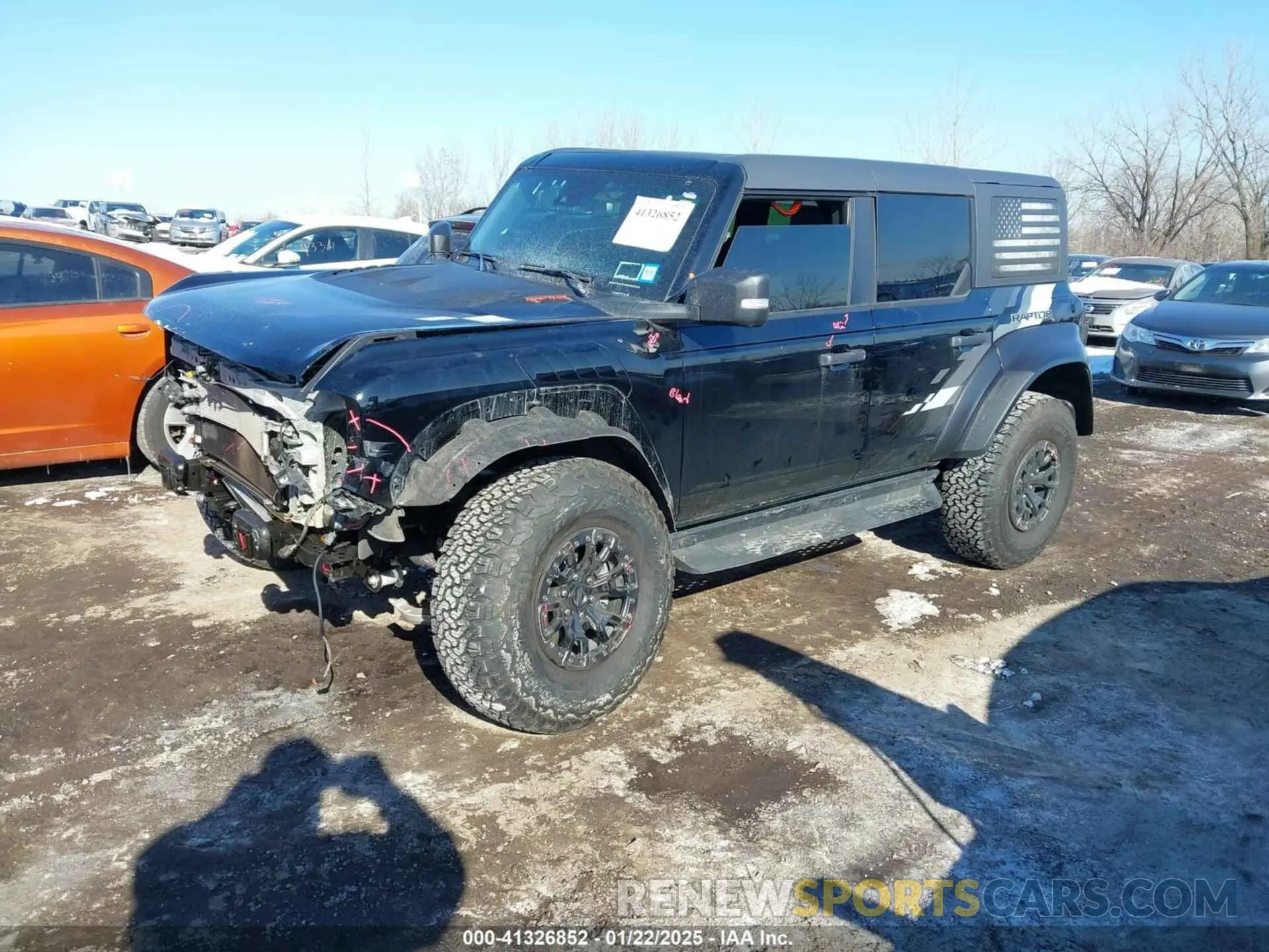 2 Photograph of a damaged car 1FMEE5JR3PLB78989 FORD BRONCO 2023